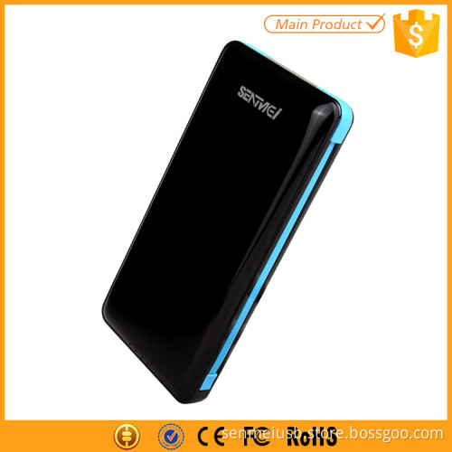 Built-in cables power banks portable battery charger 6000mah